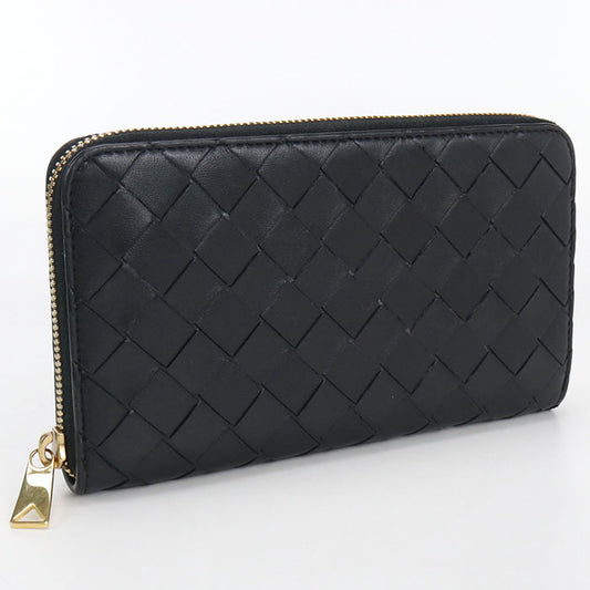 BOTTEGA VENETA Zip around wallet INTRECCIATO PurseZip Around Calfskin Men's
