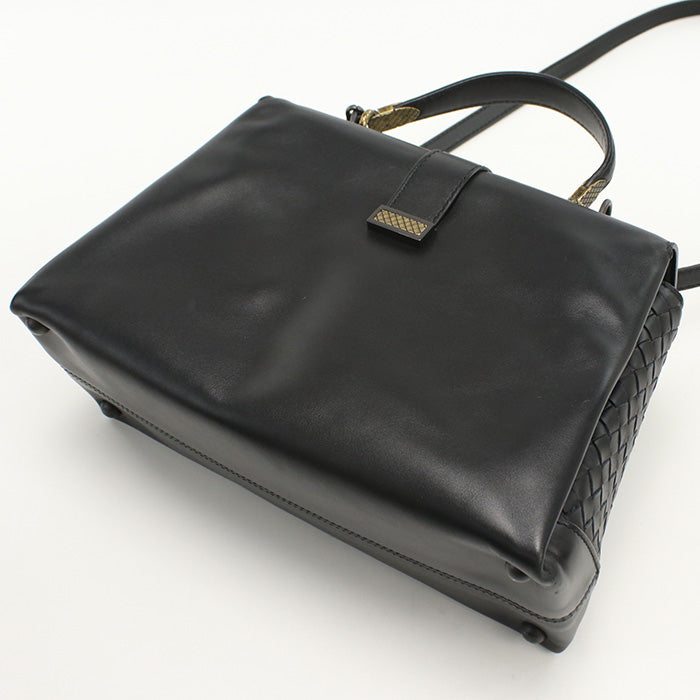 BOTTEGA VENETA 2WAY INTRECCIATO BO91146 Tote bag leather / 2WAY handbag Women