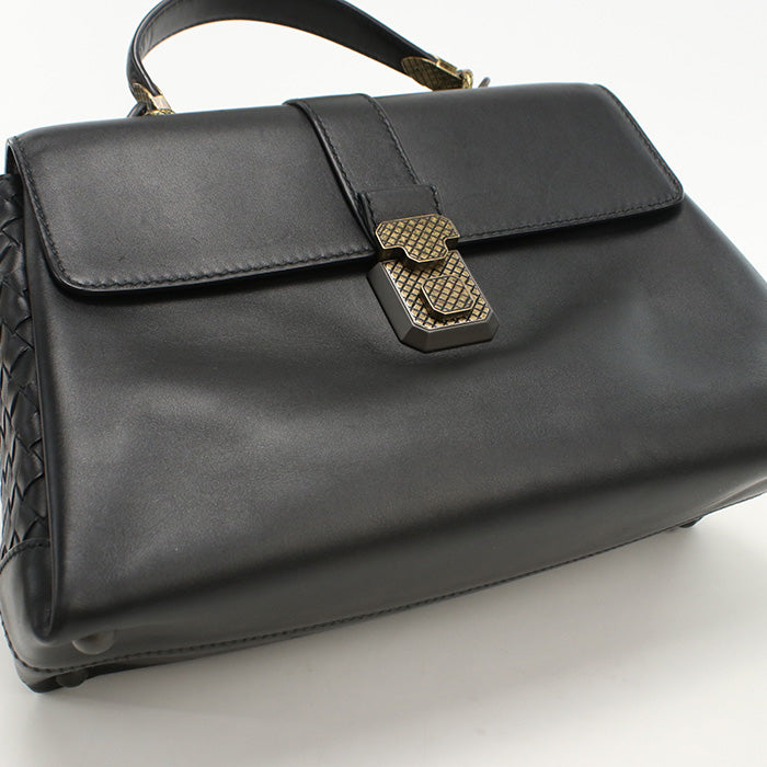 BOTTEGA VENETA 2WAY INTRECCIATO BO91146 Tote bag leather / 2WAY handbag Women