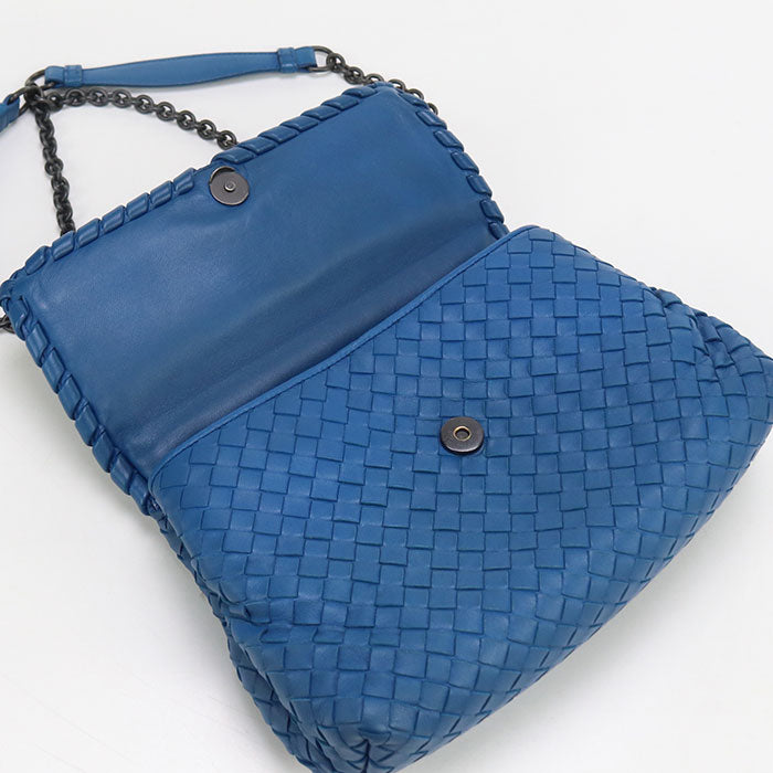 BOTTEGA VENETA Chain INTRECCIATO Shoulder bag leather / Chain Shoulder bag Women