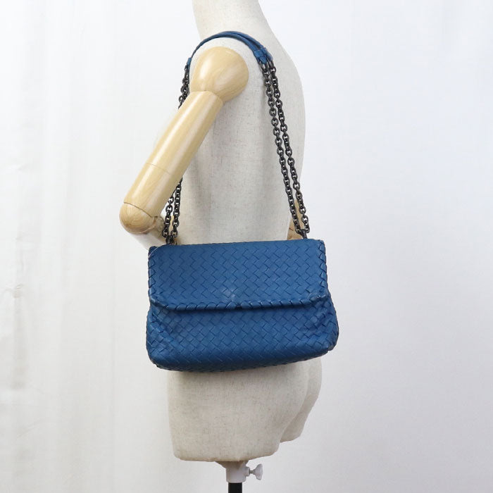 BOTTEGA VENETA Chain INTRECCIATO Shoulder bag leather / Chain Shoulder bag Women