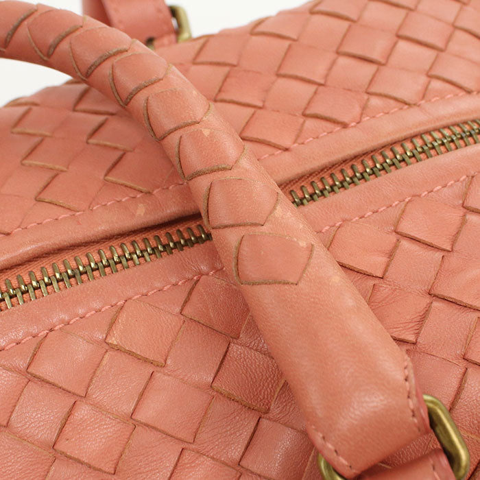 BOTTEGA VENETA INTRECCIATO 173398 V00A2 6810 Mini Boston leather Women