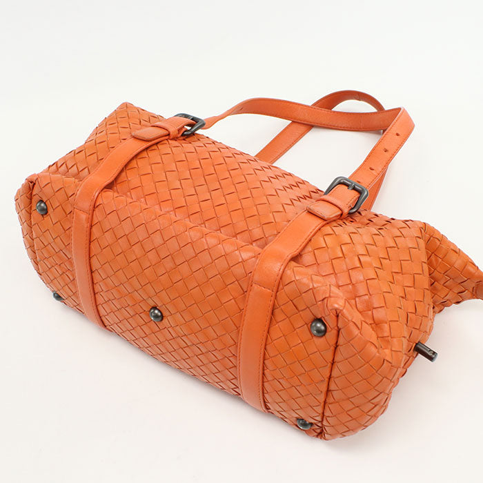 BOTTEGA VENETA INTRECCIATO 272801 V0016 7561 Mini Boston leather Women