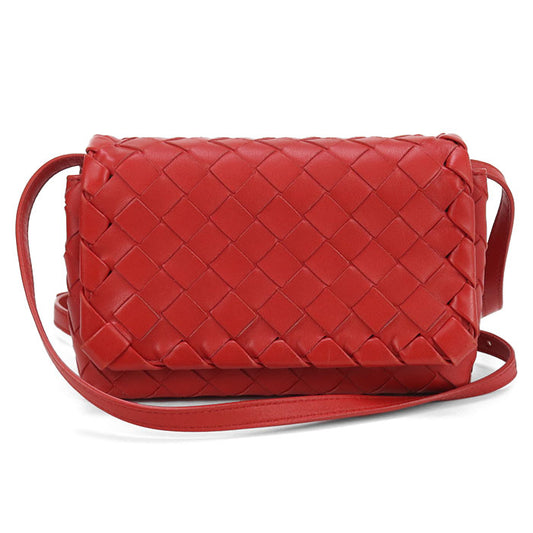 BOTTEGA VENETA INTRECCIATO Diagonal shoulder bag leather Women