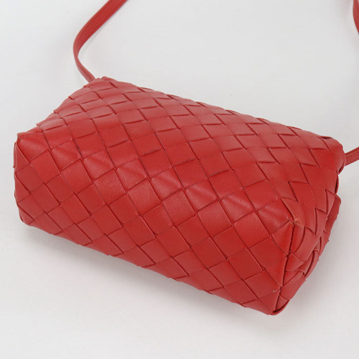 BOTTEGA VENETA INTRECCIATO Diagonal shoulder bag leather Women