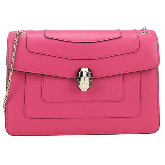 BVLGARI Chain Shoulder bag Serpenti Forever Shoulder bag Calfskin Women