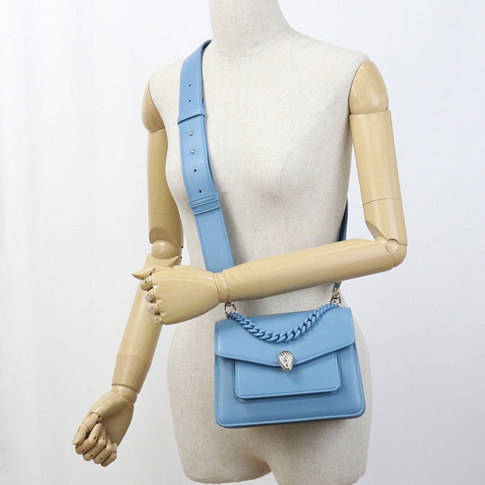 BVLGARI 2WAY Serpenti Forever Diagonal shoulder bag leather Women