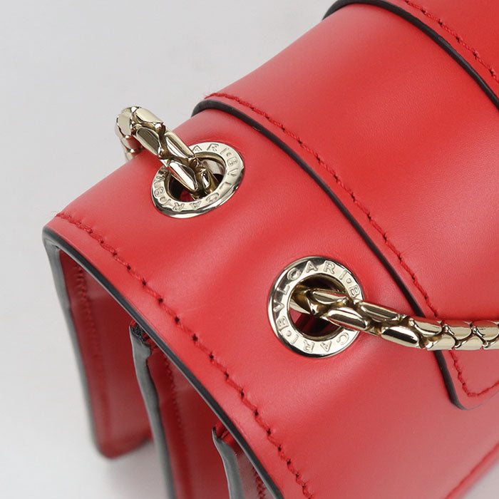 BVLGARI Chain Serpenti Forever Shoulder Bag Calfskin Women's