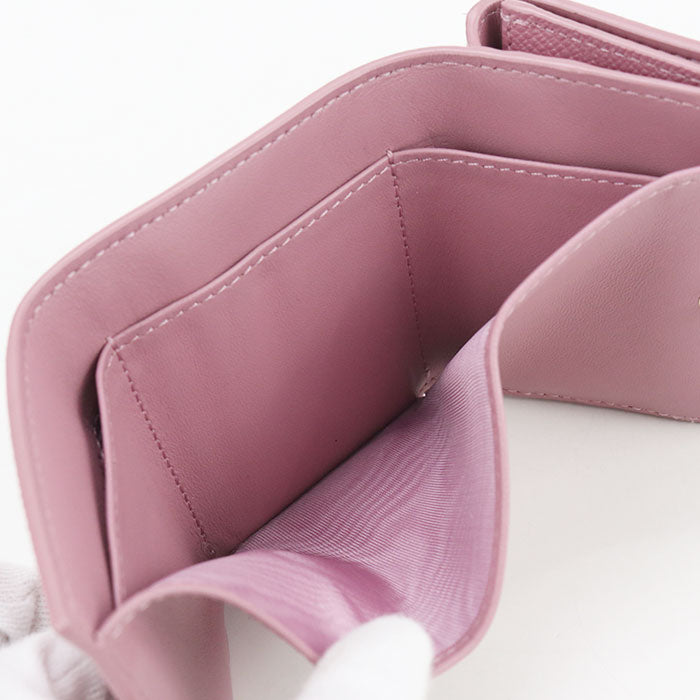 DIOR 30 Montaigne Tri-fold wallet leather Women