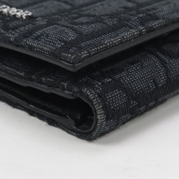 DIOR Oblique 2ESBH081YSE Tri-fold wallet / Jacquard Men