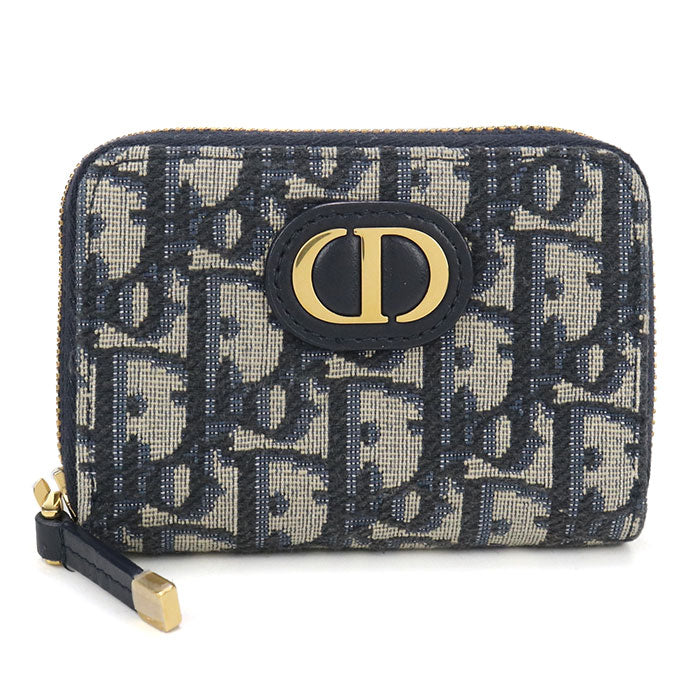 DIOR Coin case small 30 Montaigne S2155UTZQ_M928 Coin Pocket / Jacquard Women