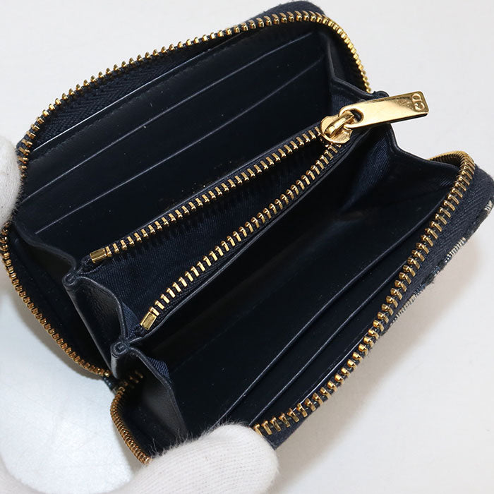 DIOR Coin case small 30 Montaigne S2155UTZQ_M928 Coin Pocket / Jacquard Women