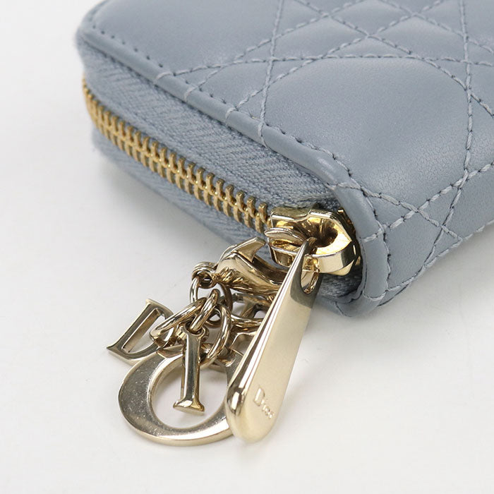 DIOR Coin case Lady DIOR Coin Pocket leather Women