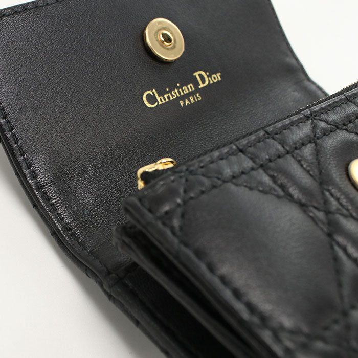 Dior GLYCINE WALLET Dior Jolie S3102UNJB_M900 Folded wallet / lambskin Women