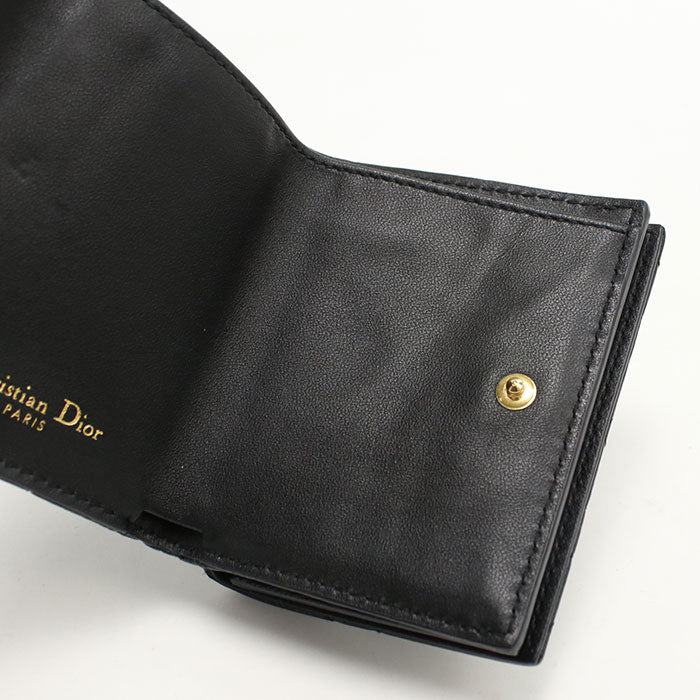 Dior Dior Caro Tri-fold wallet Calfskin Women