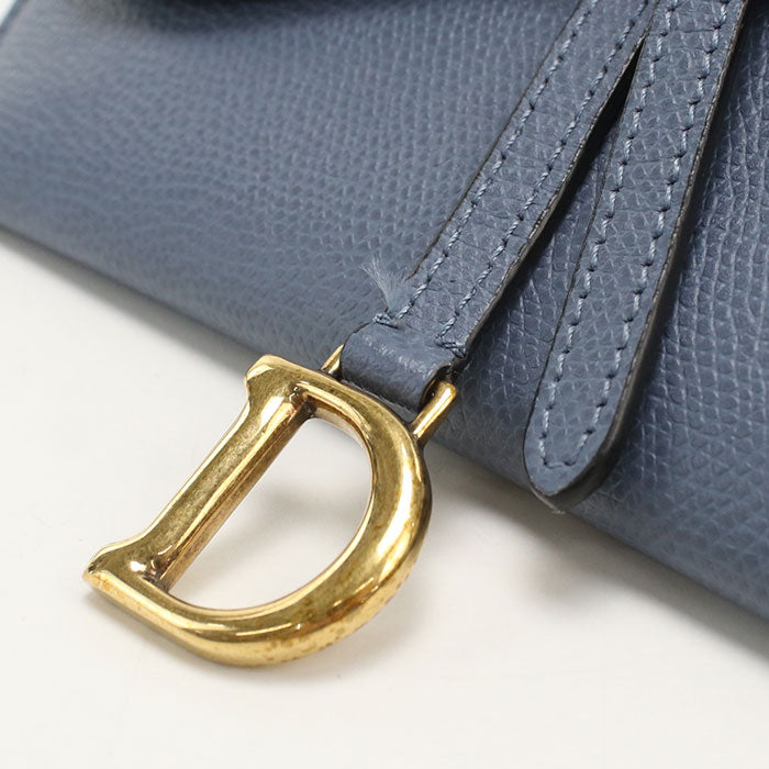 Dior saddle Chain wallet Calfskin Women