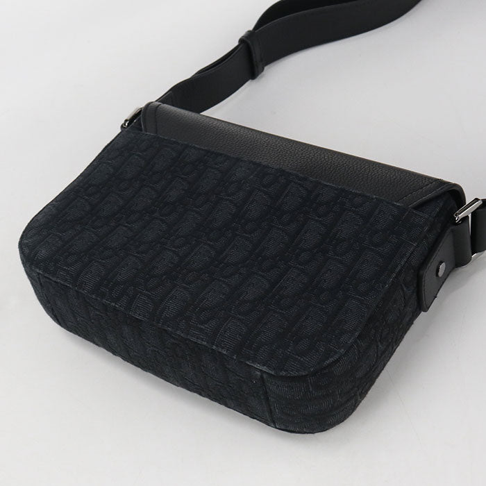 Dior messenger bag small saddle 1ADPO049YKS_H00N Shoulder bag / Dior Oblique Men