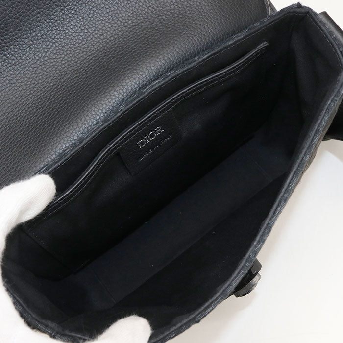 Dior messenger bag small saddle 1ADPO049YKS_H00N Shoulder bag / Dior Oblique Men