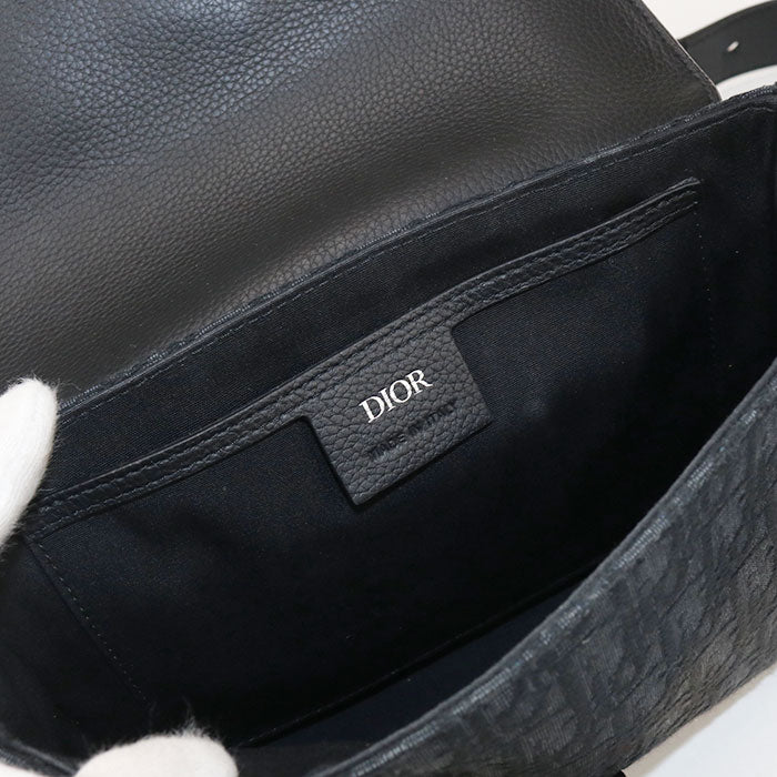 Dior messenger bag small saddle 1ADPO049YKS_H00N Shoulder bag / Dior Oblique Men