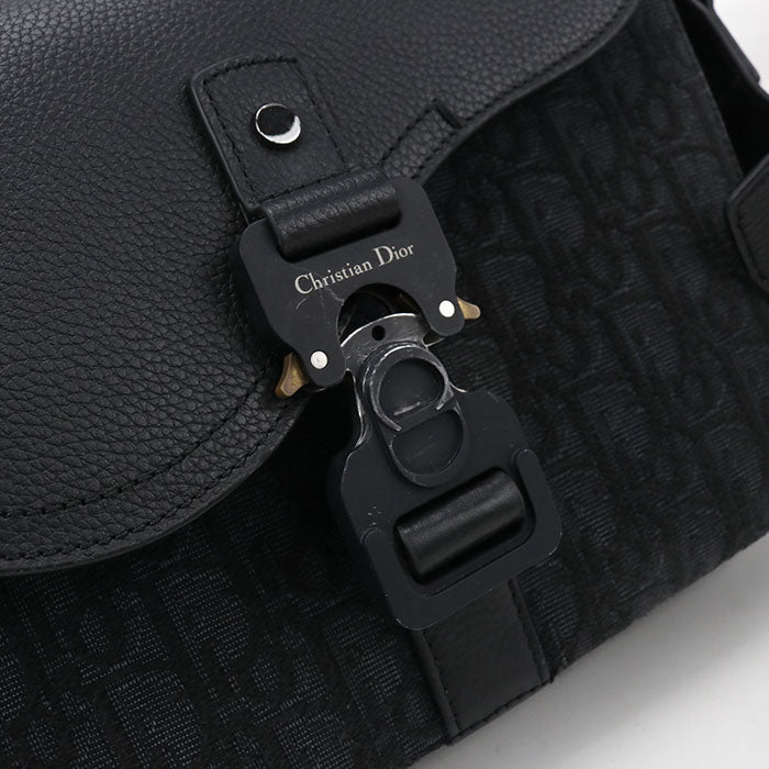Dior messenger bag small saddle 1ADPO049YKS_H00N Shoulder bag / Dior Oblique Men