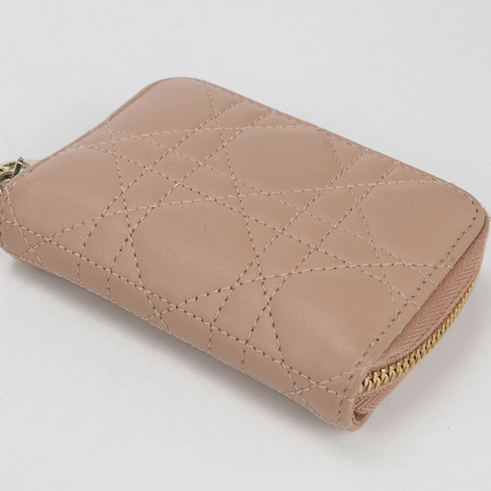 Dior Coin case Lady Dior Coin Pocket lambskin Women's