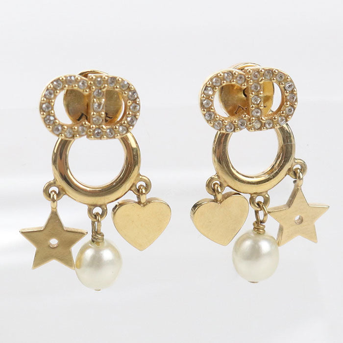 Dior Pierced earrings metal Women's