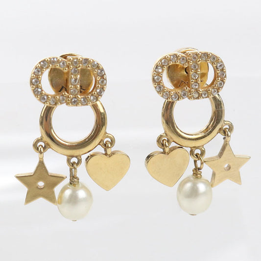 Dior Pierced earrings metal Women's