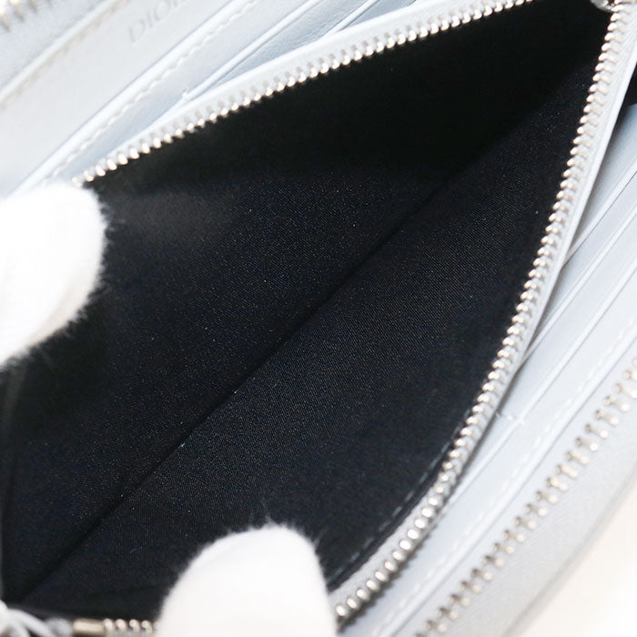 Dior Long zip wallet cd diamond PurseZip Around PVC Men's