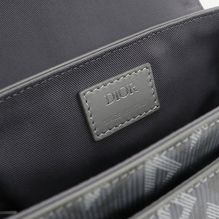 Dior cd diamond Shoulder Bag PVC Men's