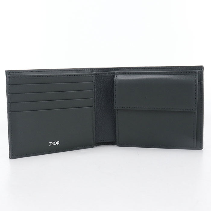 Dior saddle 2ADBC306 Bifold Wallet cotton Men's