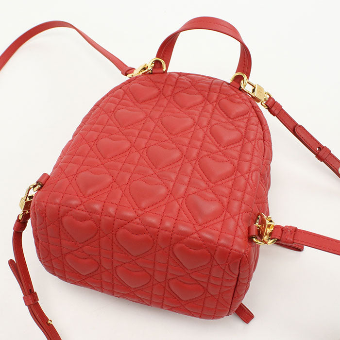 Dior Mini backpack Dior Caro Backpack lambskin Women