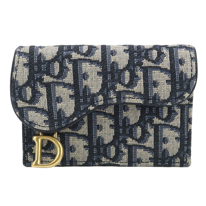 DIOR Bloom Card Holder saddle CD90101 name card holder / Bloom Card Holder Women