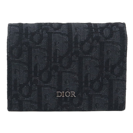 DIOR Business card holder DIOR Oblique CD90365 name card holder Jacquard / Business card holder Men