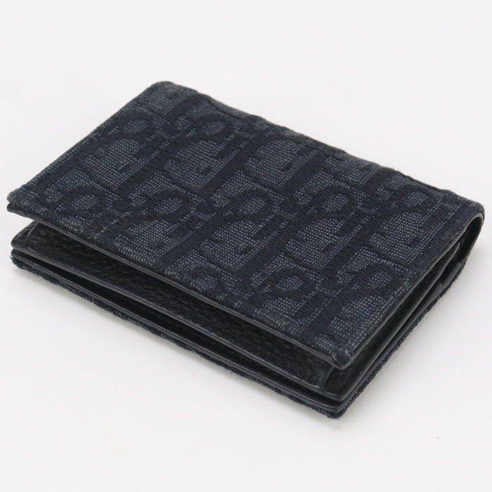 DIOR Business card holder DIOR Oblique CD90365 name card holder Jacquard / Business card holder Men