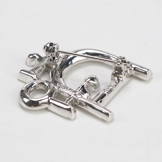 DIOR logo CD93172 Brooch Rhinestone / Rhinestone Logo Brooch Women