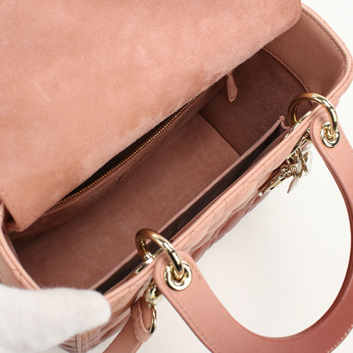 DIOR medium Lady DIOR Handbag lambskin Women