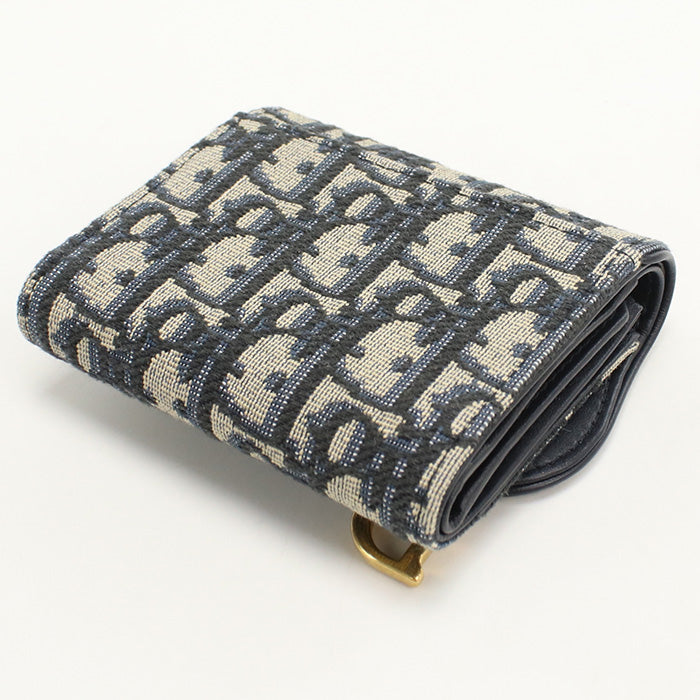 DIOR Lotus wallet saddle CD93988 Folded wallet / Lotus wallet Women