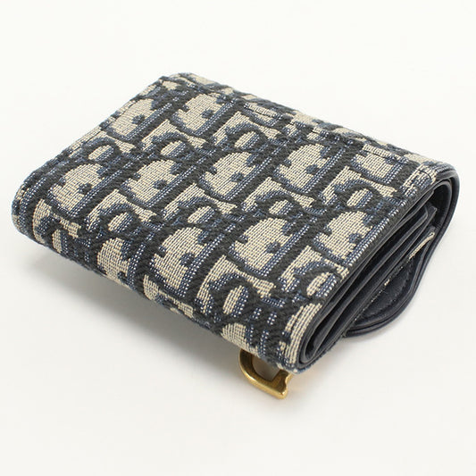 DIOR Lotus wallet saddle CD93988 Folded wallet / Lotus wallet Women