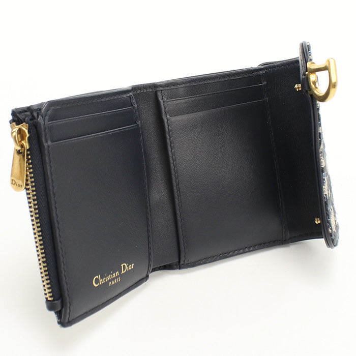 DIOR Lotus wallet saddle CD93988 Folded wallet / Lotus wallet Women