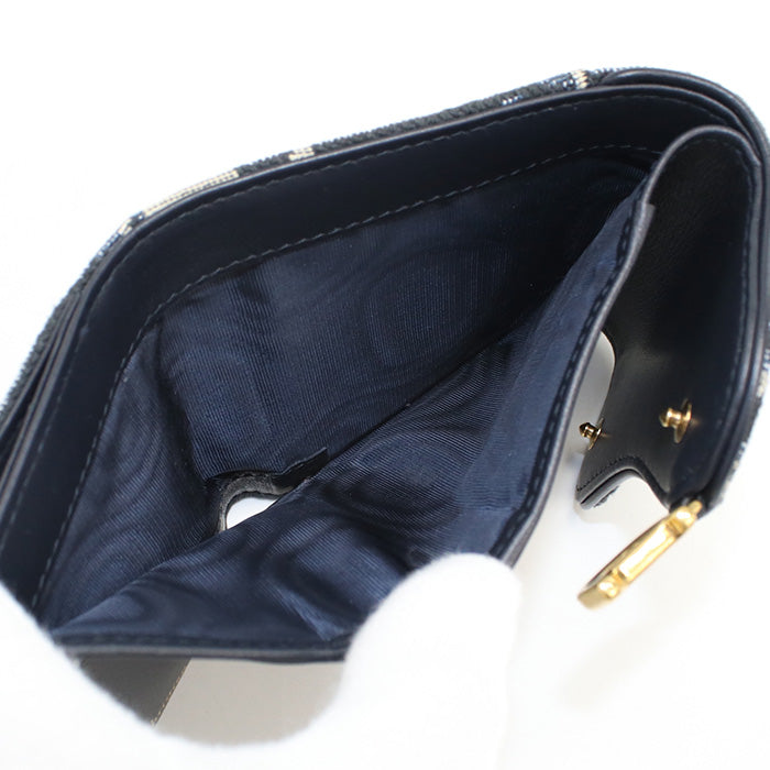 DIOR Lotus wallet saddle CD93988 Folded wallet / Lotus wallet Women