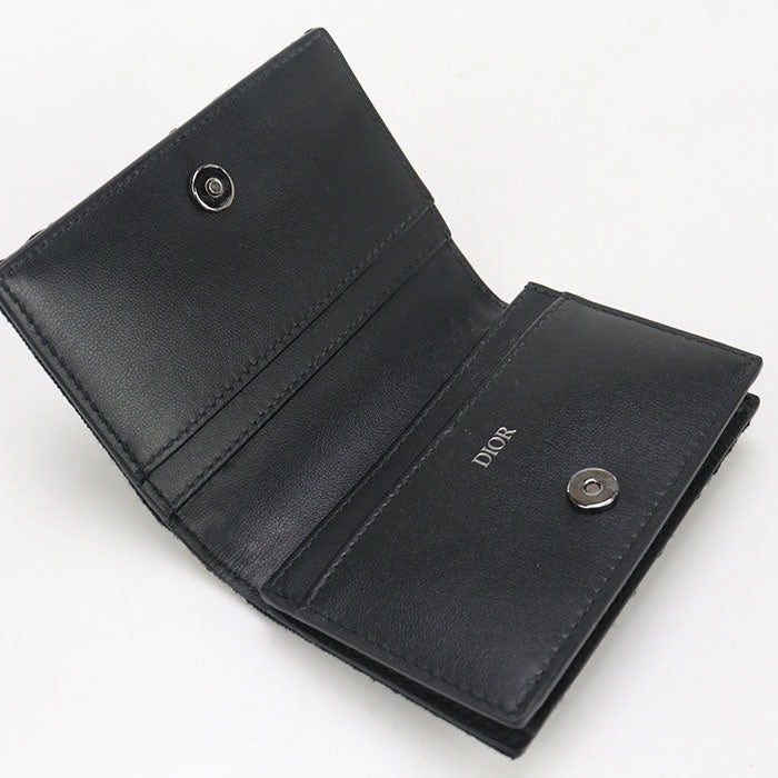 DIOR Business card holder DIOR Oblique 2ESCH178YSE H03E name card holder Jacquard Men