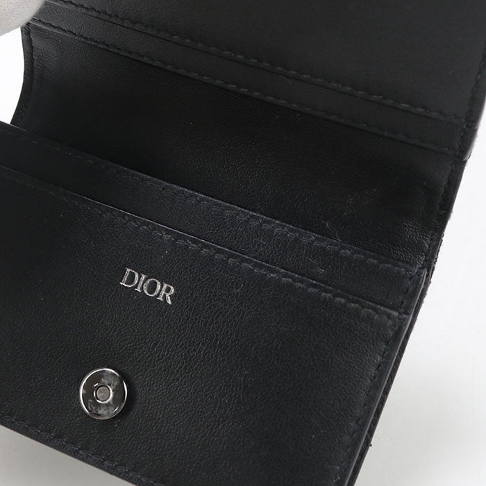 DIOR Business card holder DIOR Oblique 2ESCH178YSE H03E name card holder Jacquard Men