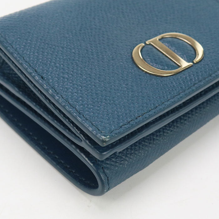 DIOR Tri-fold wallet DIOR Caro Three fold wallet leather Women