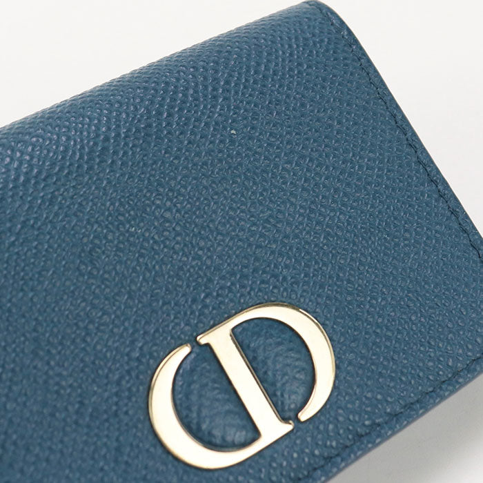 DIOR Tri-fold wallet DIOR Caro Three fold wallet leather Women