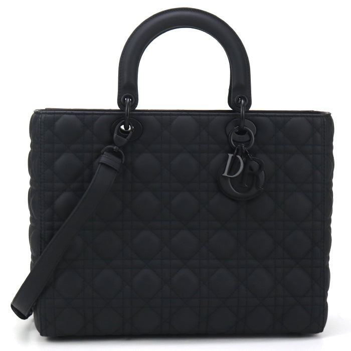 DIOR Large Lady DIOR Tote bag / ultra matte / Calfskin Women