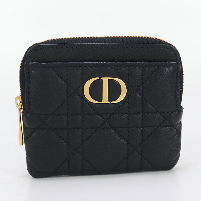 DIOR Lavender Wallet DIOR Caro S5177 UWHC M900 Coin Pocket Calfskin / Lavender Wallet Women