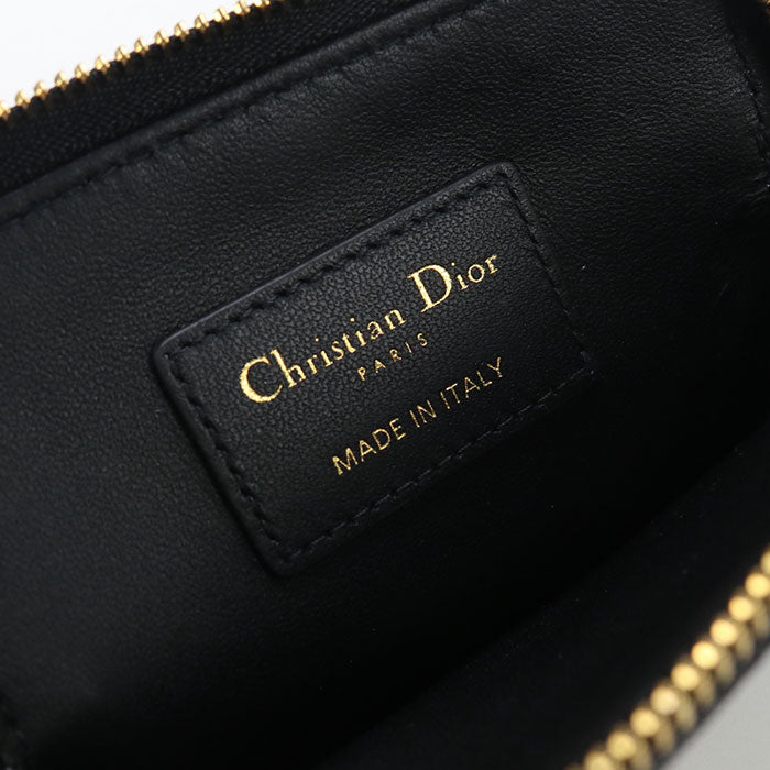DIOR Lavender Wallet DIOR Caro S5177 UWHC M900 Coin Pocket Calfskin / Lavender Wallet Women