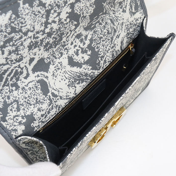 DIOR 30 Montaigne Diagonal shoulder bag / Jacquard Women