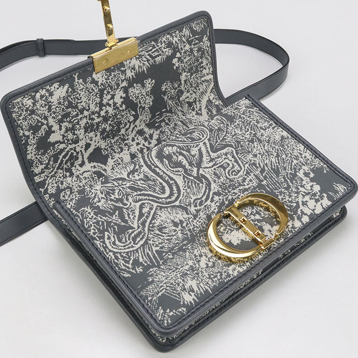 DIOR 30 Montaigne Diagonal shoulder bag / Jacquard Women