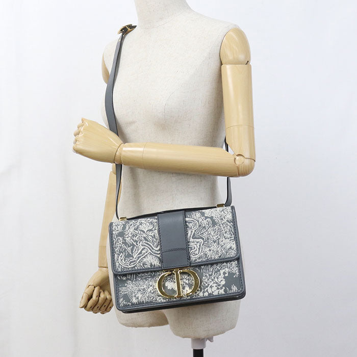 DIOR 30 Montaigne Diagonal shoulder bag / Jacquard Women
